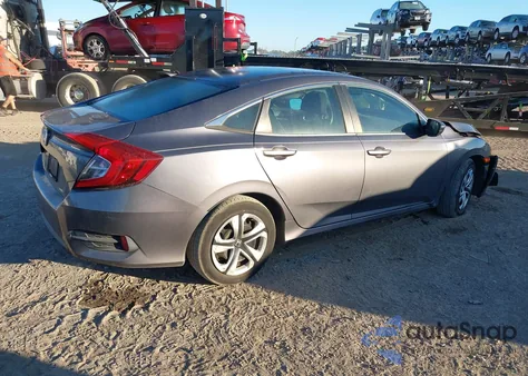 2018 Honda Civic Lx из США, поврежденный, VIN 19XFC2F55JE003324